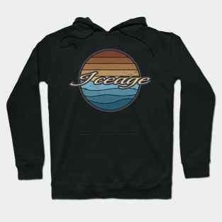 Iceage Retro Waves Hoodie